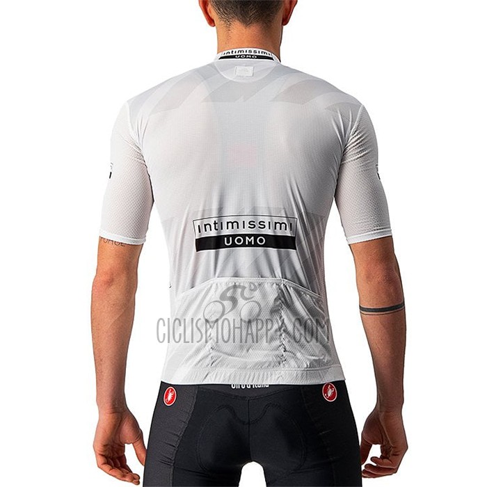 Giro D'italy Cycling Jersey Bib Short 2021 Men Short Sleeve White